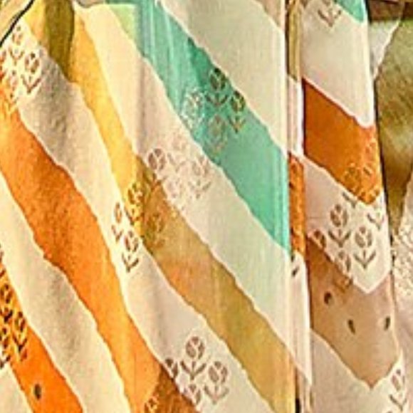 JHEAPS EXCLUSIVE DIGITAL PRINT MULTICOLOR SOFT SILK SAREE - Picture 5 of 5